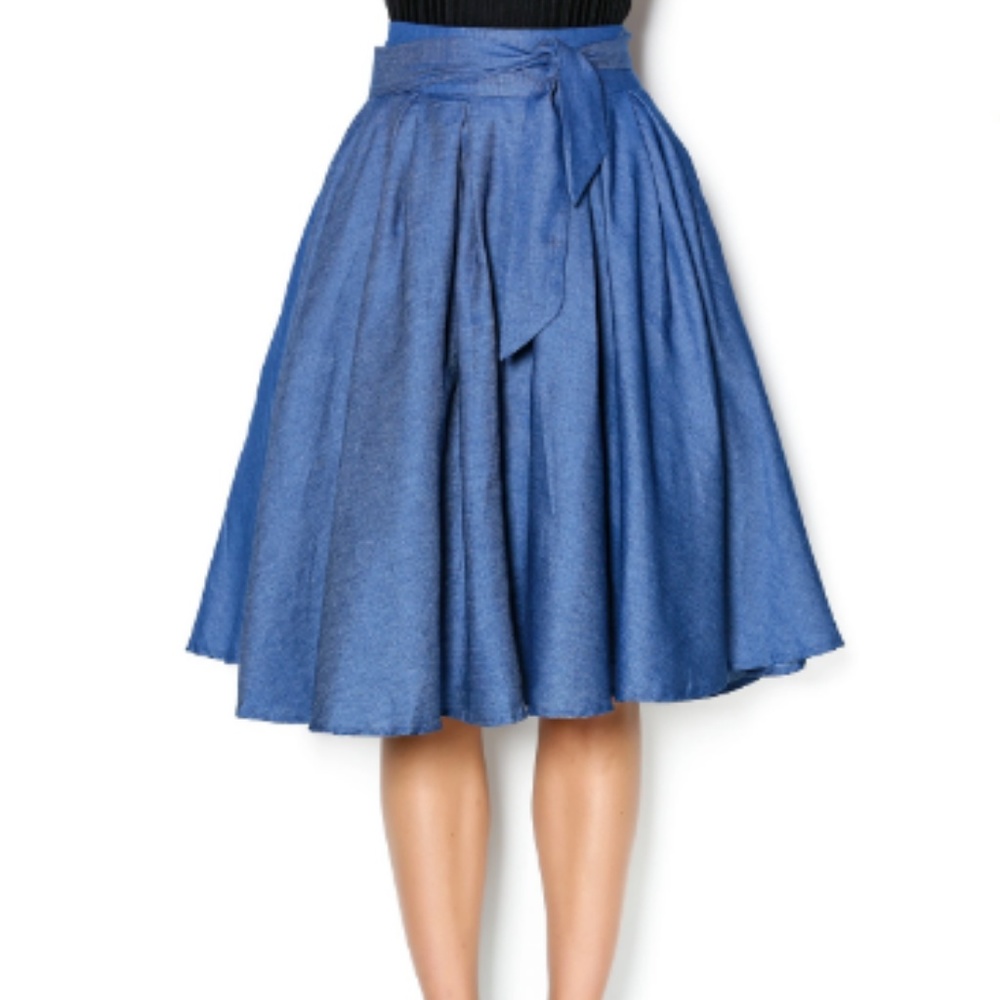 Gracia Denim Skirt